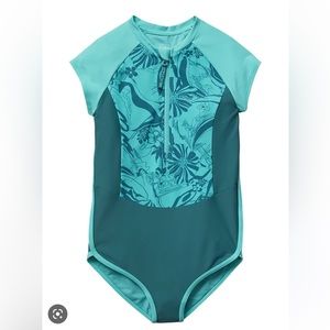 Athleta girls bathing suit never been worn
